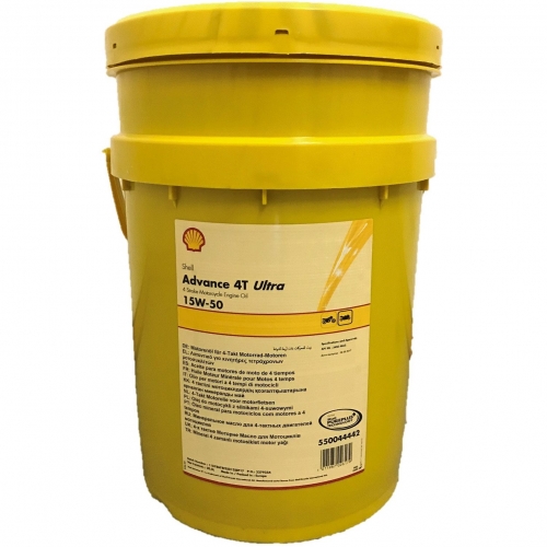 20 Liter Shell Advance ULTRA 4T 15W-50